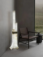 Piped Alabaster Floor Lamp — image 10