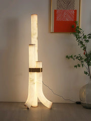 Piped Alabaster Floor Lamp — image 11
