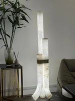 Piped Alabaster Floor Lamp — image 12