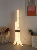Piped Alabaster Floor Lamp — image 7