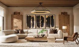 Plavora Crystal Hexagonal Chandelier 36