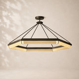 PlavoraCrystal Hexagonal Chandelier 60