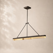 Plavora Crystal Linear Chandelier Chandelier 60