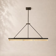 Plavora Crystal Linear Chandelier Chandelier 60