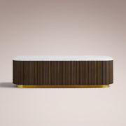 Favera Coffee Table — MOCHA / CARRARA / 54