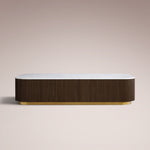 Favera Coffee Table — MOCHA / CARRARA / 67