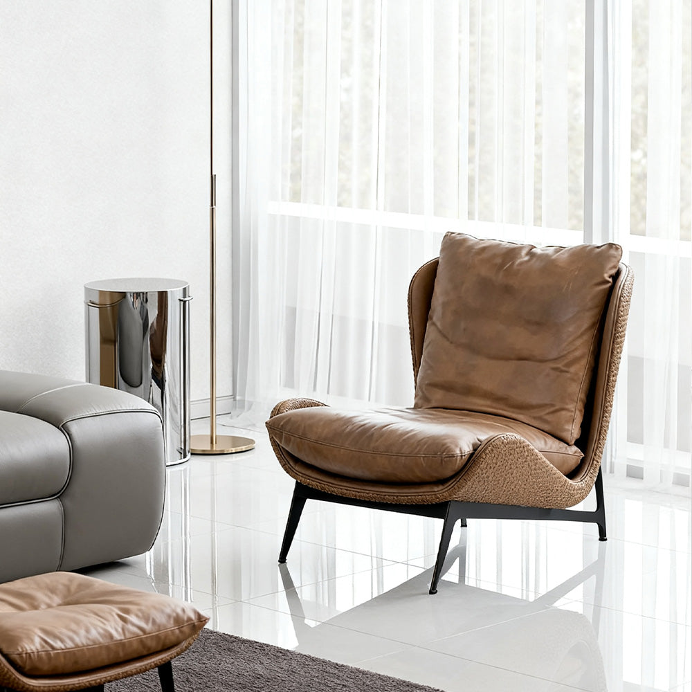Orion Low-Profile Lounge Chair For Living Room & Bedroom