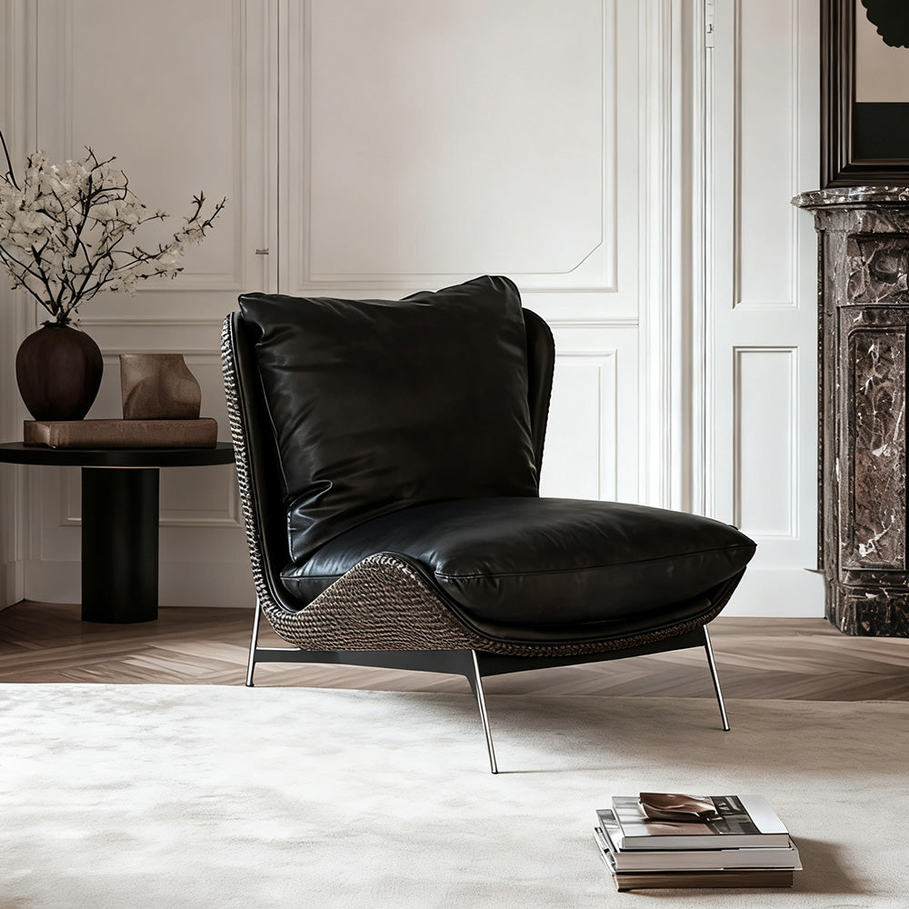 Orion Low-Profile Lounge Chair For Living Room & Bedroom