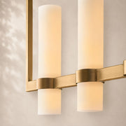 Viremont Linear Milk Chandelier 71