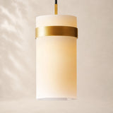 Viremont Milk Glass Cord Pendant 5