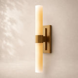 Viremont Milk Glass Linear Sconce 23