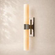 Viremont Milk Glass Linear Sconce 23