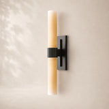 Viremont Milk Glass Linear Sconce 23
