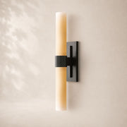 Viremont Milk Glass Linear Sconce 23