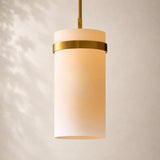 Viremont Milk Glass Pendant 10