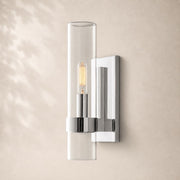 Viremont Modern Clear Glass Wall Sconce 12