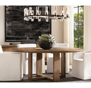 Viremont Modern Round Clear Glass Chandelier 48“D