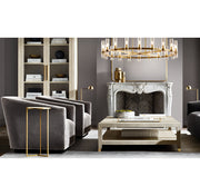 Viremont Modern Round Clear Glass Chandelier 60“D