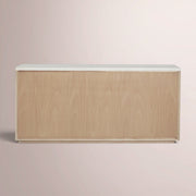 Arvella Dresser — GREIGE OAK / CANE