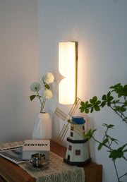Rectangular Alabaster Essence Wall Sconce