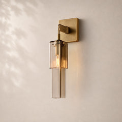 Lacquered Burnished Brass/Smoke
