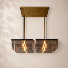 Lacquered Burnished Brass/Smoke