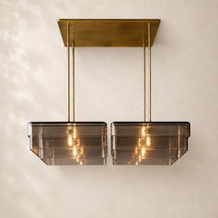 Lacquered Burnished Brass/Smoke