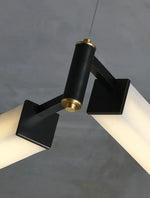 Resident Alabaster Modern Black Chandelier — image 12
