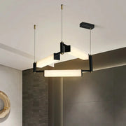 Resident Alabaster Modern Black Chandelier — image 9