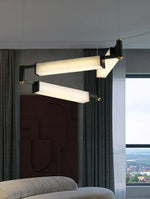 Resident Alabaster Modern Black Chandelier — image 4