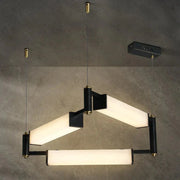 Resident Alabaster Modern Black Chandelier — image 13