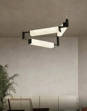 Resident Alabaster Modern Black Chandelier — image 8