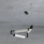 Resident Alabaster Modern Black Chandelier — image 15