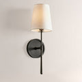 Kyler Single Light Tapered Linen Wall Sconce