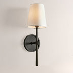 Kyler Single Light Tapered Linen Wall Sconce