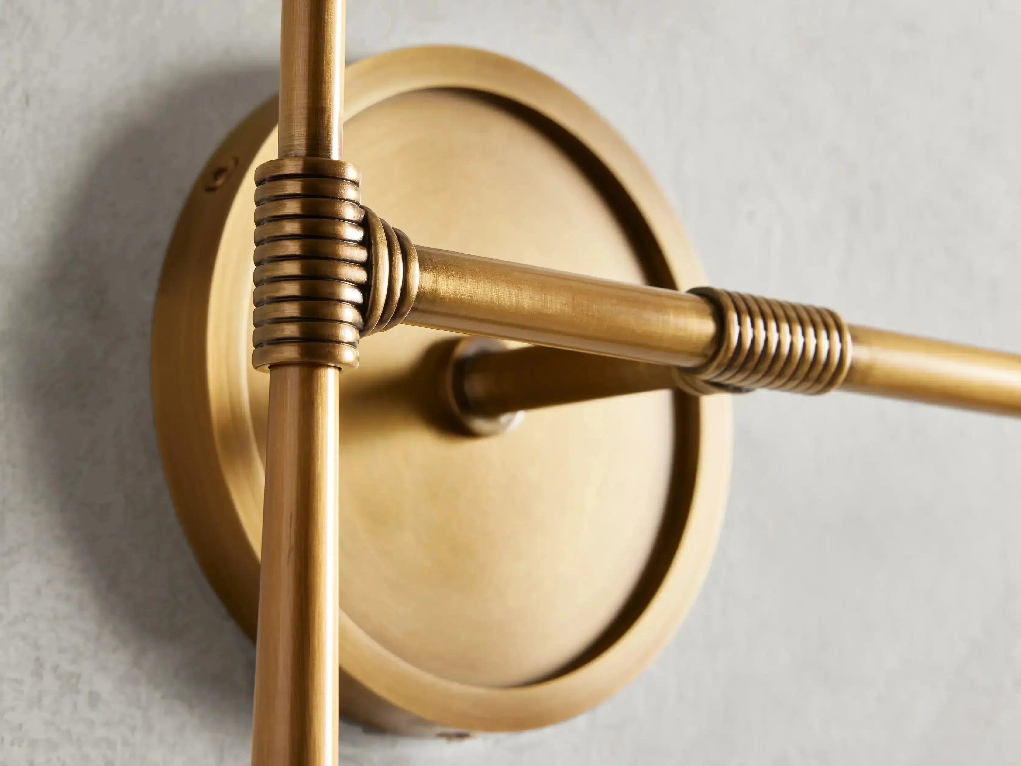 Kyler Double Tapered Linen Wall Sconce