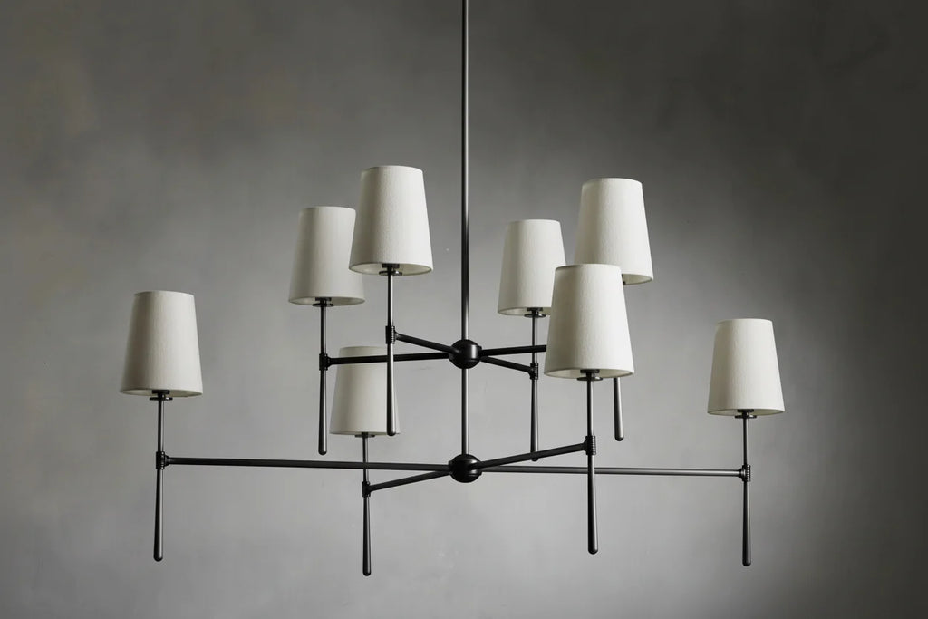 Rhodes 2-Tier Round Chandelier -kimoylights