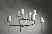 Rhodes 2-Tier Round Chandelier -kimoylights