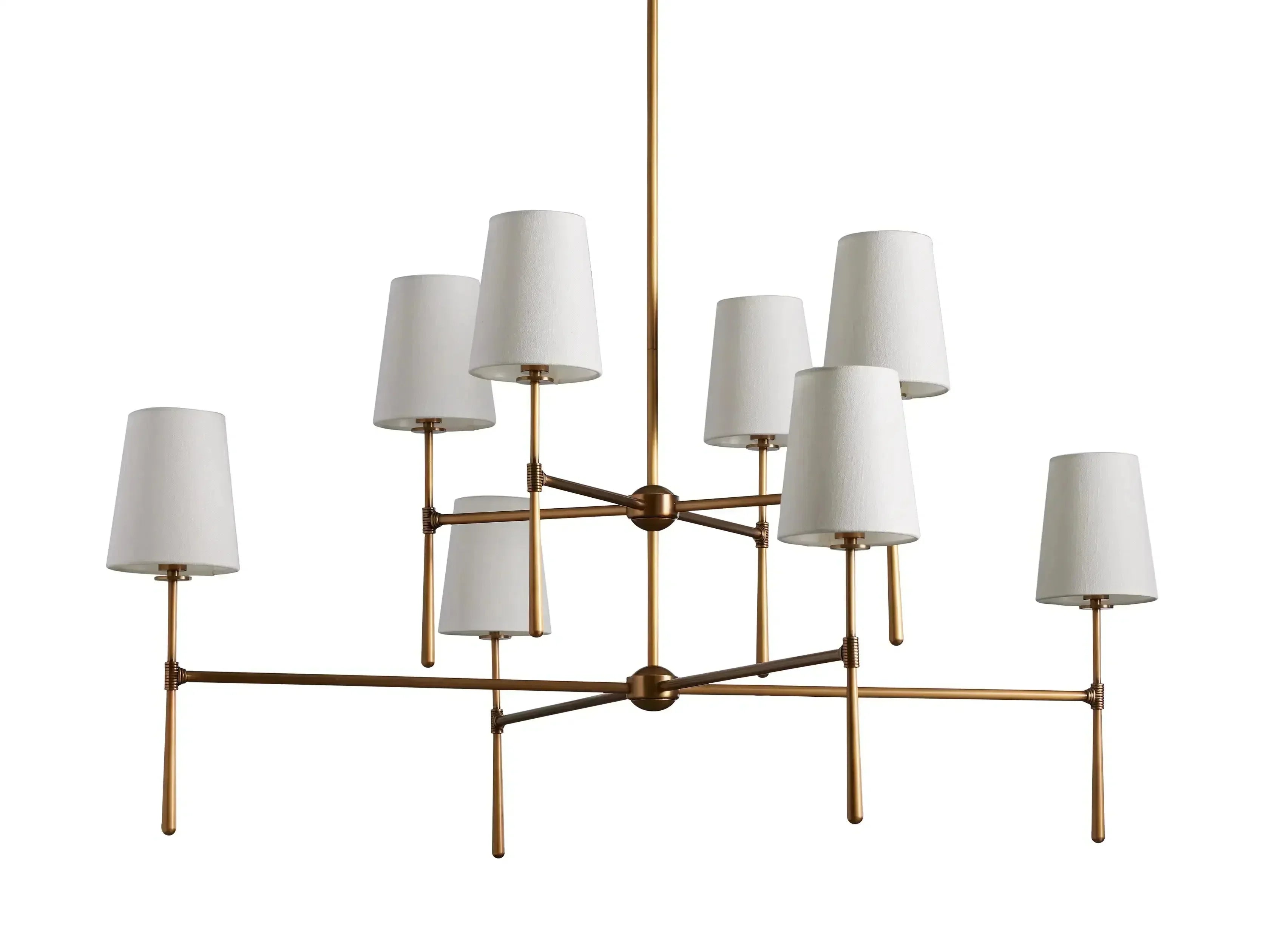 Rhodes 2-Tier Round Chandelier - thebelacan