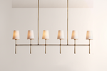 Rhodes Linear Chandelier 5 / 6 Light - kimoylights