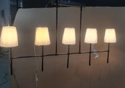 Rhodes Linear Chandelier 5 / 6 Light - thebelacan