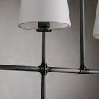 Rhodes Linear Chandelier 5 / 6 Light - thebelacan