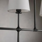 Rhodes Linear Chandelier 5 / 6 Light - thebelacan