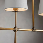 Rhodes Linear Chandelier 5 / 6 Light - kimoylights