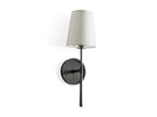 Kyler Single Light Tapered Linen Wall Sconce