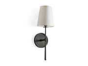 Kyler Single Light Tapered Linen Wall Sconce