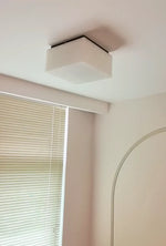 Alabaster Rivage Square Ceiling Lamp