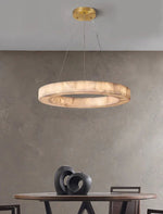 Alabaster Rivage Round Chandelier