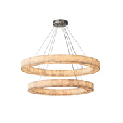 Alabaster Rivage Round Chandelier
