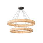 Alabaster Rivage Round Chandelier